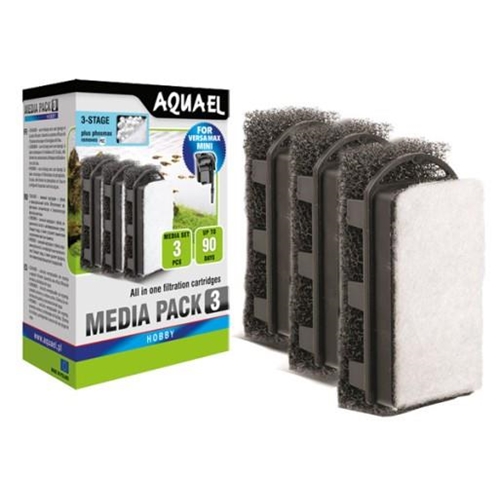 AQUAEL WKŁAD GĄBKOWY FZN MINI PHOSMAX 3szt.