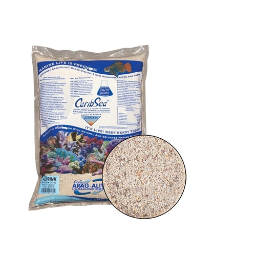 Piasek CaribSea Arag-Alive Fiji Pink 9,07 kg