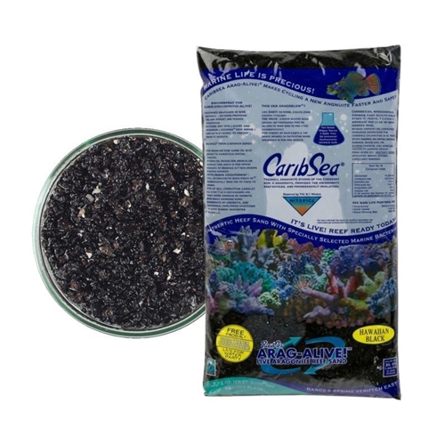 CaribSea Aragalive Hawaiian Black 9,07kg