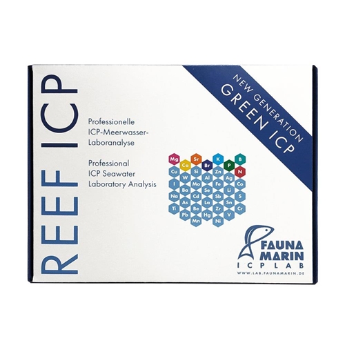 Fauna Marin Reef ICP Lab-analysis for Reefaquarium