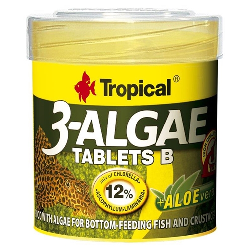 TROPICAL 3-ALGAE TABLETS B 50ML/36G ca. 200 szt.