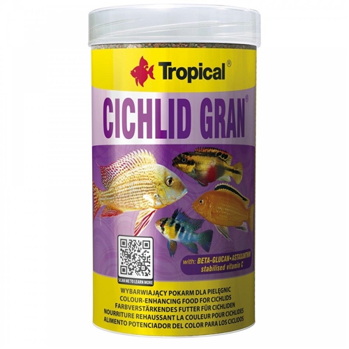 TROPICAL CICHLID GRAN 100ML/55G