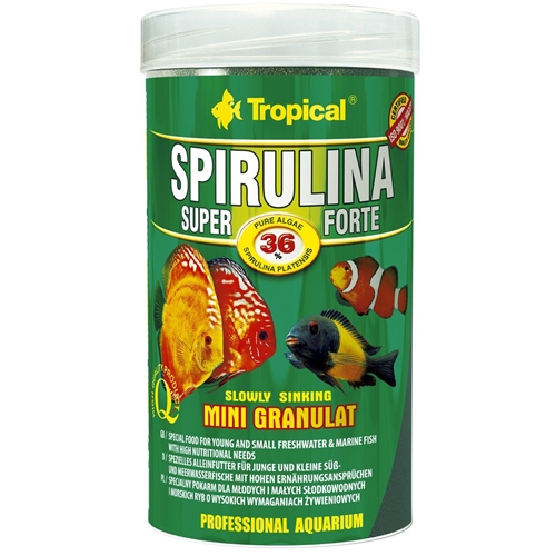 TROPICAL SUPER SPIRULINA FORTE MINI GRANULAT 250ML/140G
