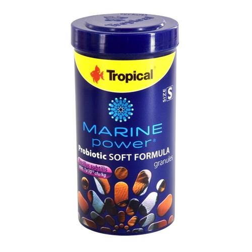 TROPICAL MARINE POWER PROBIOTIC SOFT FORMULA SIZE S 250ML/150G