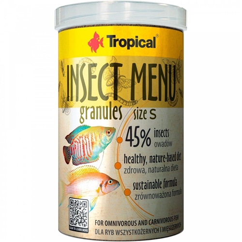 TR INSECT MENU GRANULES SIZE S 100ML/54G