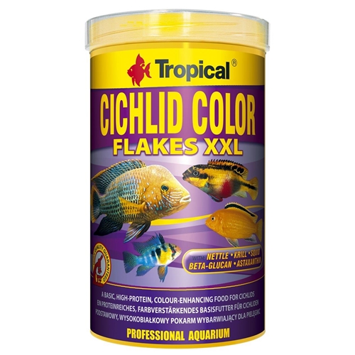 TROPICAL CICHLID COLOR FLAKES 100ML/20G