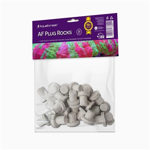 AF Plug Rocks White 24 pcs