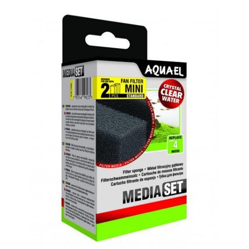 AQUAEL WKŁAD GĄBKOWY FAN MINI PLUS (2SZT.)
