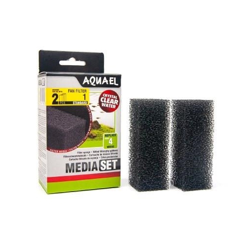 Aquael Wkład Gąbkowy FAN 1PLUS (2szt.)