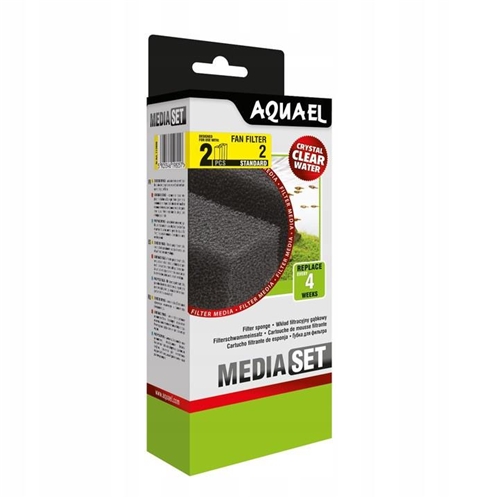 Aquael Wkład Gąbkowy FAN 2 PLUS (2szt.)