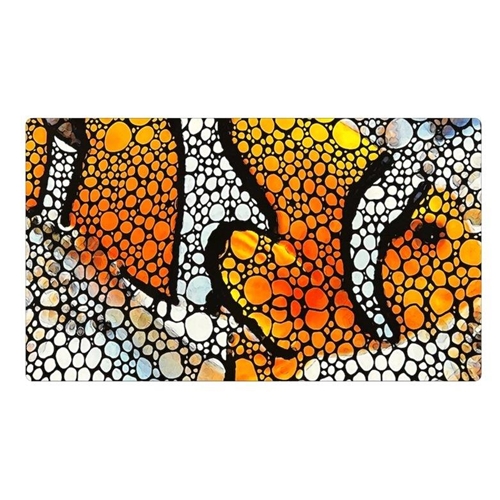 FLIPPER AQUARIUM MAT CLOWNFISH 75X45CM