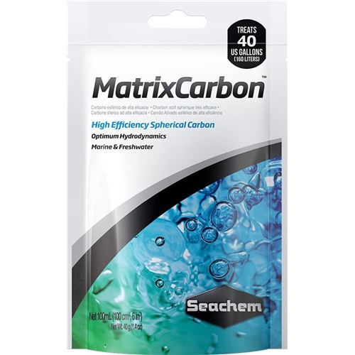 Seachem MatrixCarbon 100 mL bagged