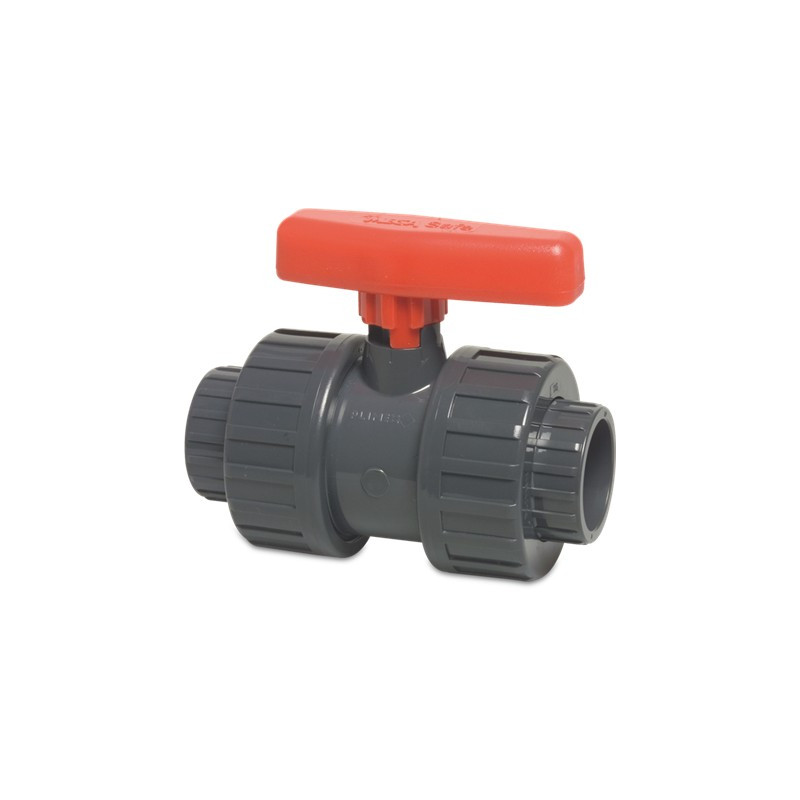 Zawór kulowy PVC-U 50 AK